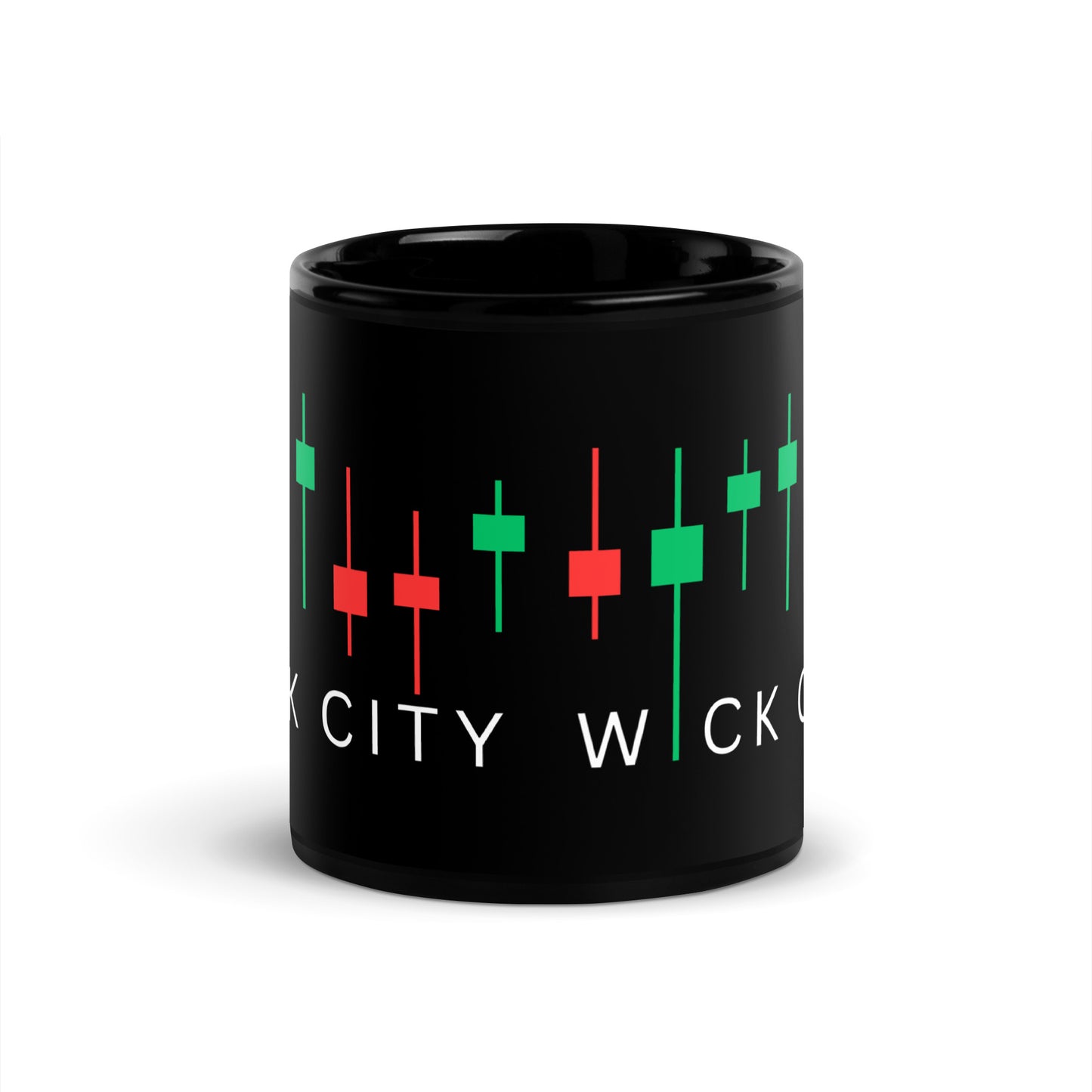 Wick City - Black Glossy Trading Mug