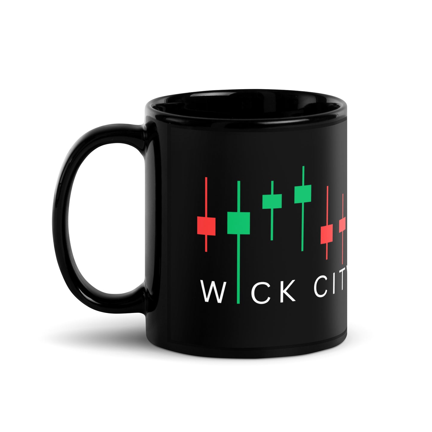 Wick City - Black Glossy Trading Mug