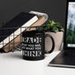 Trading mindset mug black - Chart Culture drinkware