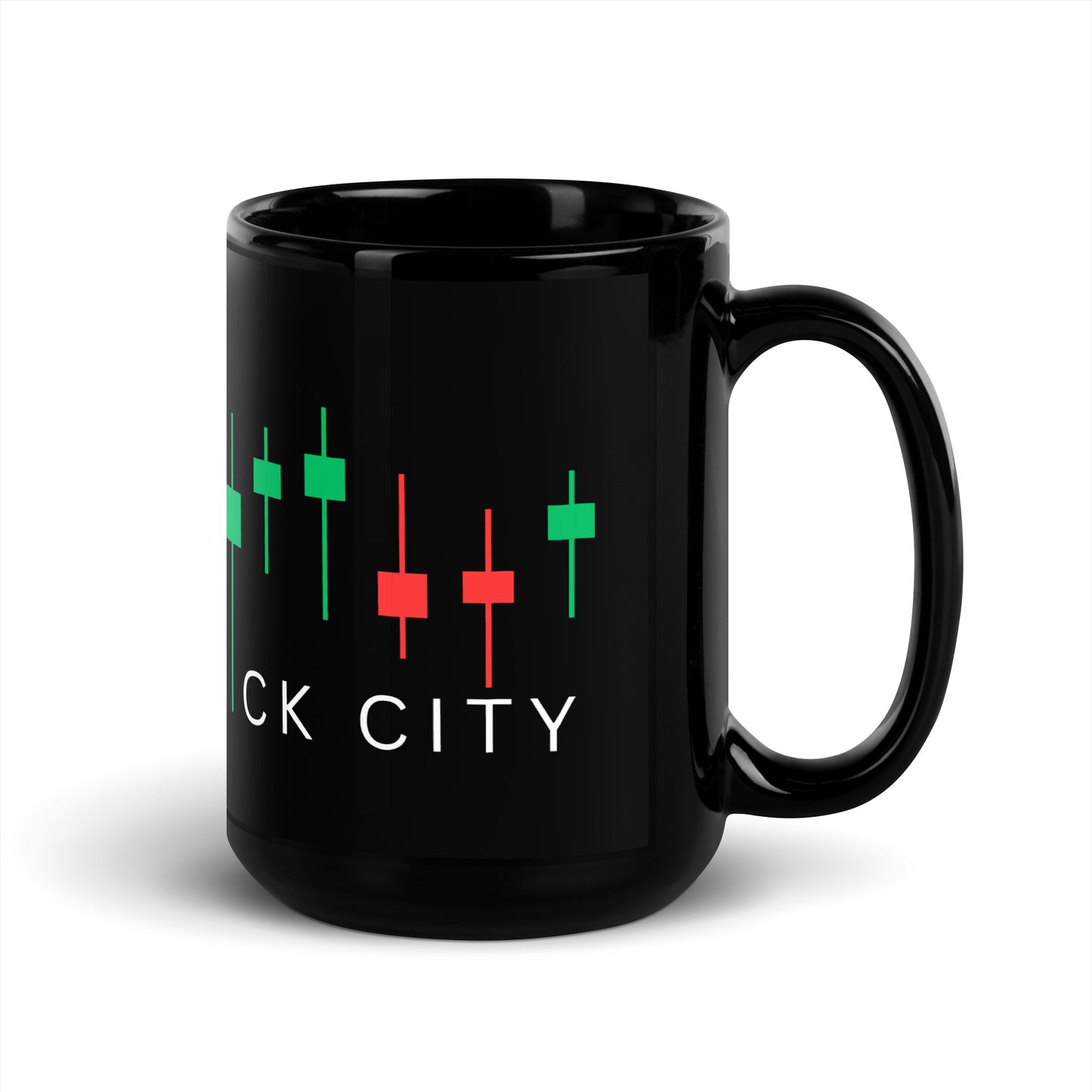 Wick City - Black Glossy Trading Mug