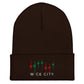 Wick City - Candlestick Cuffed Beanie