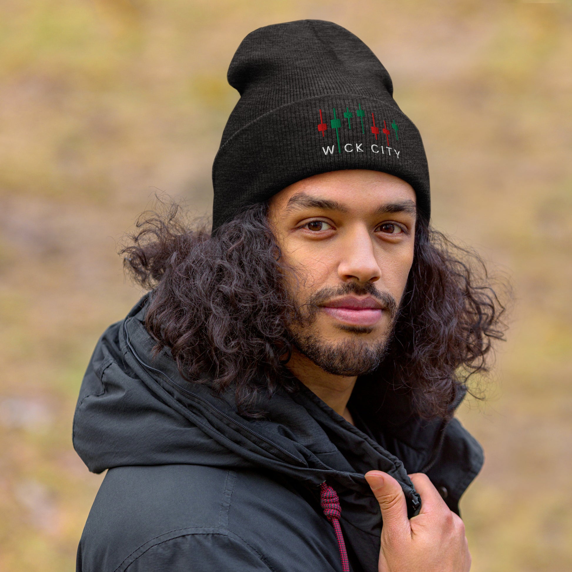 Wick City - Candlestick Cuffed Beanie