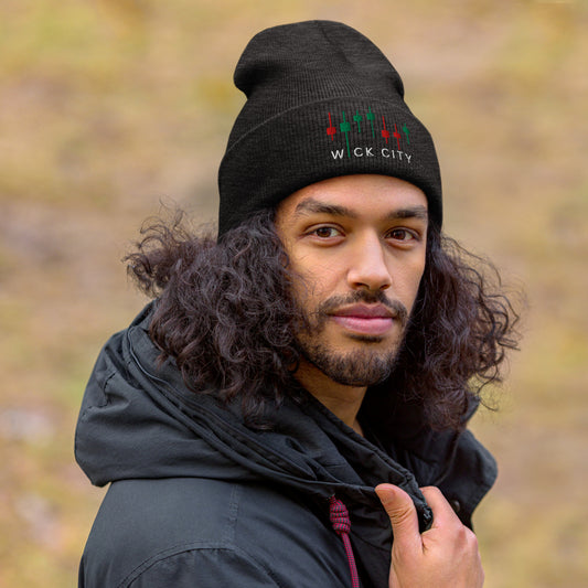 Wick City - Candlestick Cuffed Beanie