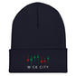 Wick City - Candlestick Cuffed Beanie