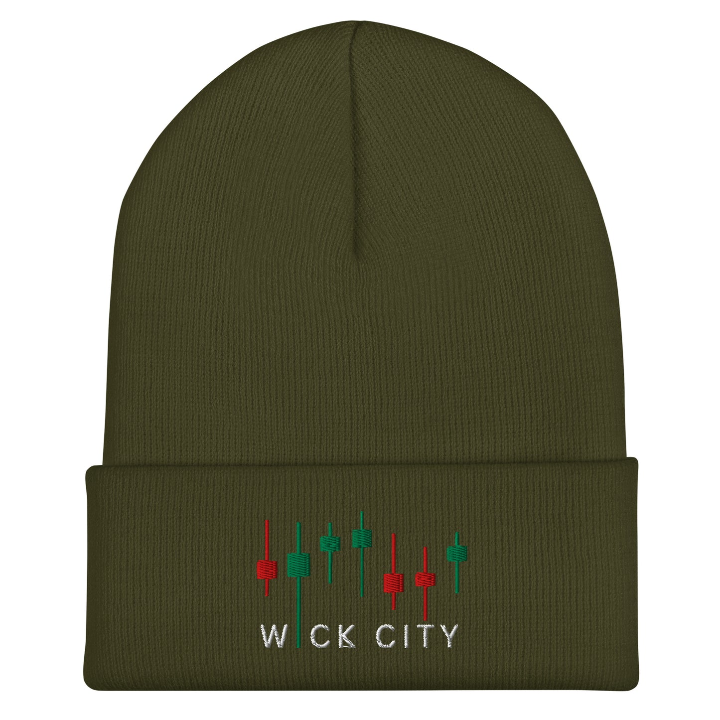 Wick City - Candlestick Cuffed Beanie