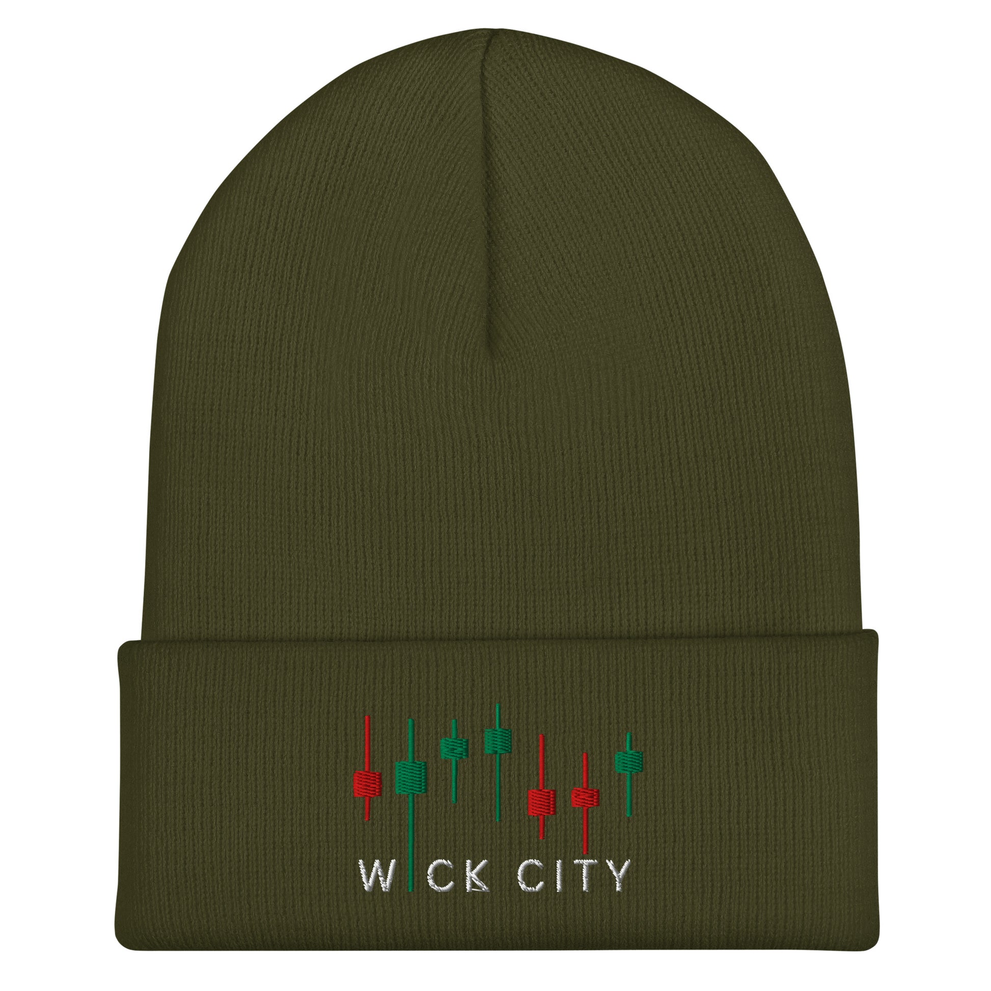 Wick City - Candlestick Cuffed Beanie