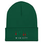 Wick City - Candlestick Cuffed Beanie