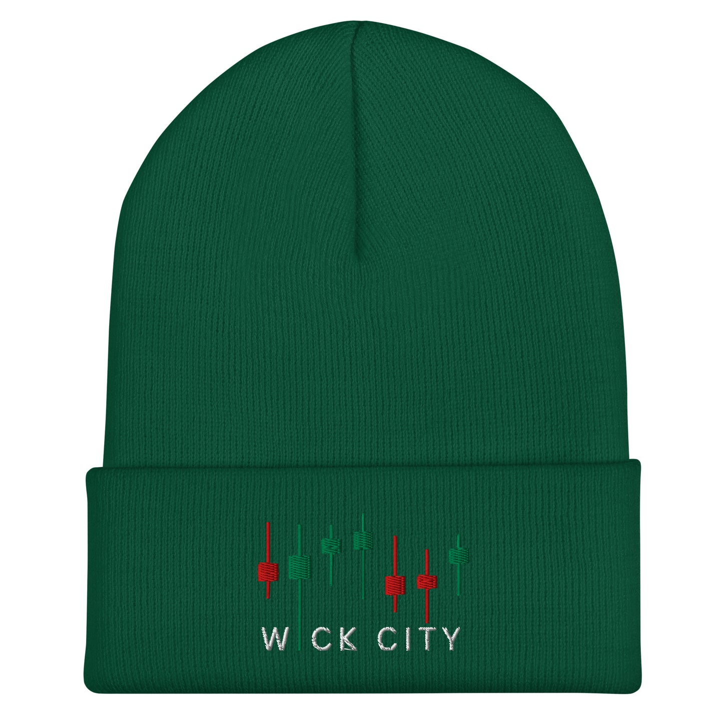 Wick City - Candlestick Cuffed Beanie