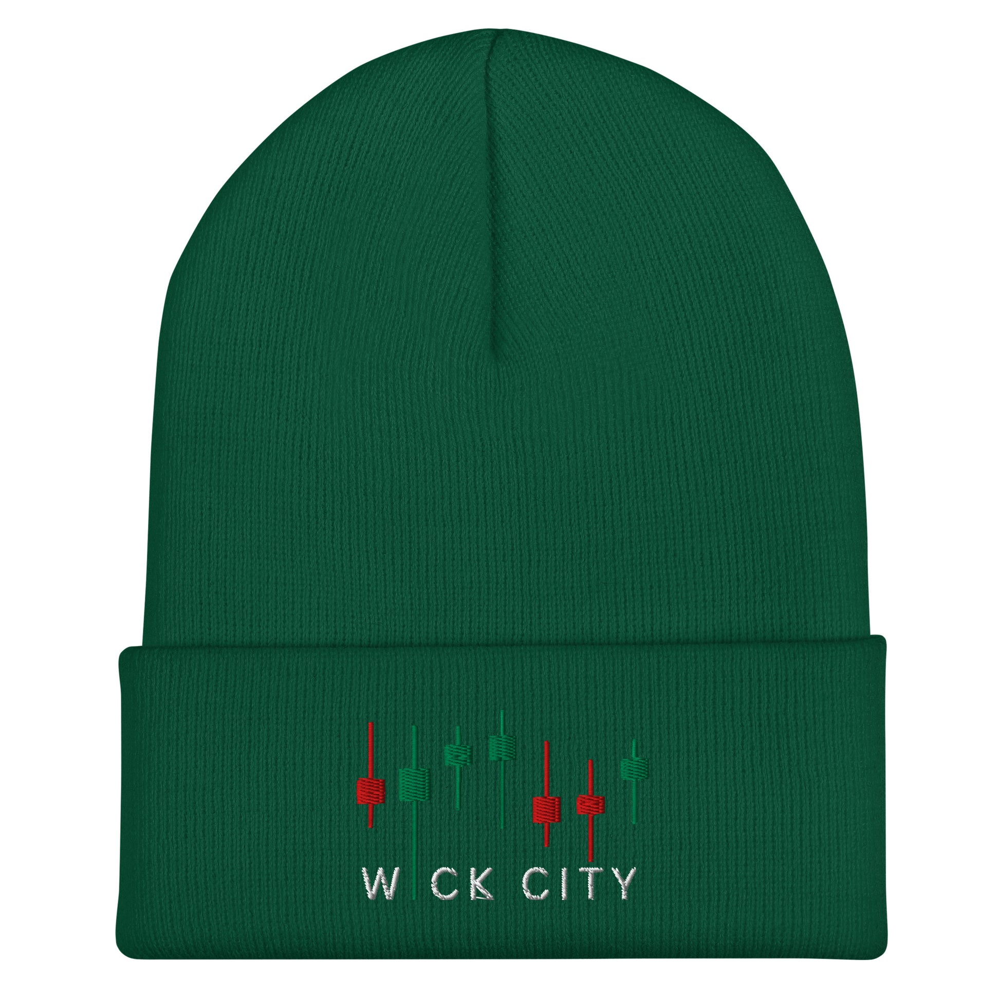 Wick City - Candlestick Cuffed Beanie