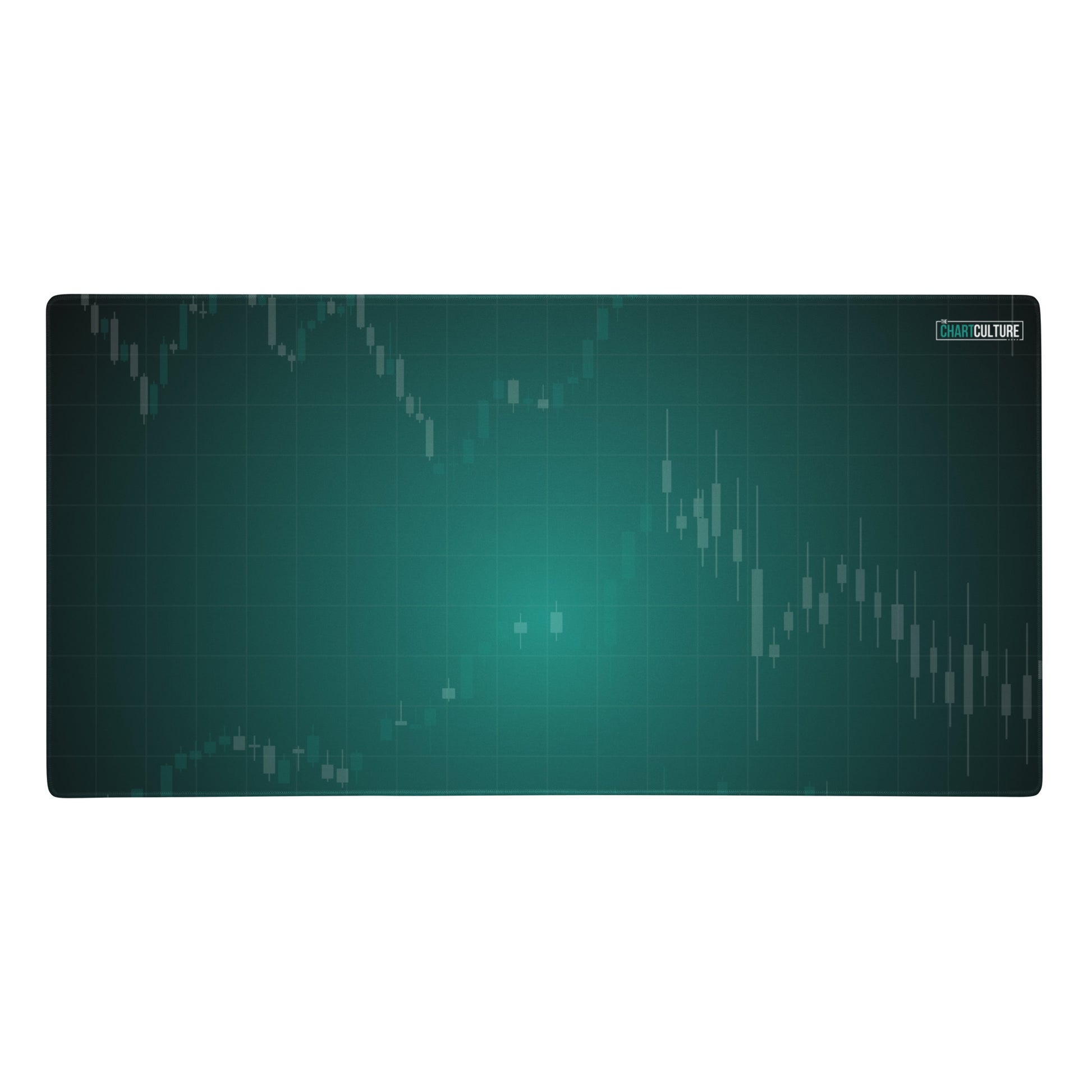 Chart Ambient - XL Candlestick Trading Desk Mat