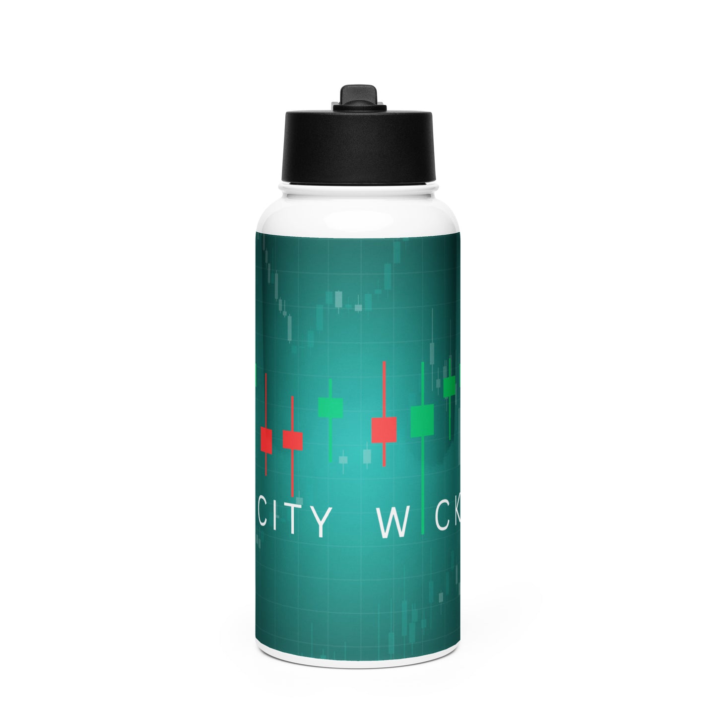 Wick City - Stainless Steel Trading Water Bottle
