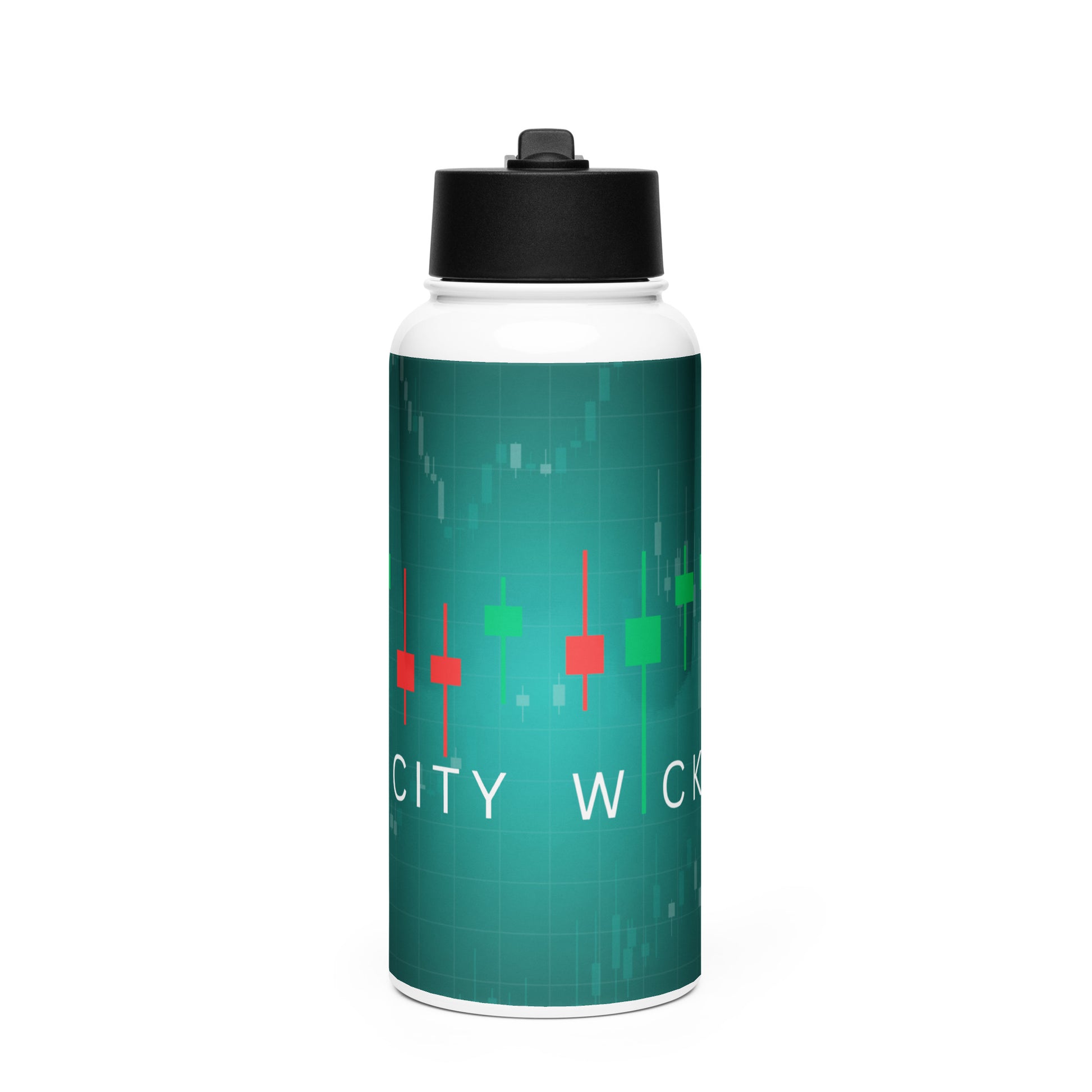Wick City - Stainless Steel Trading Water Bottle