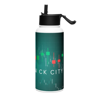 Wick City - Stainless Steel Trading Water Bottle