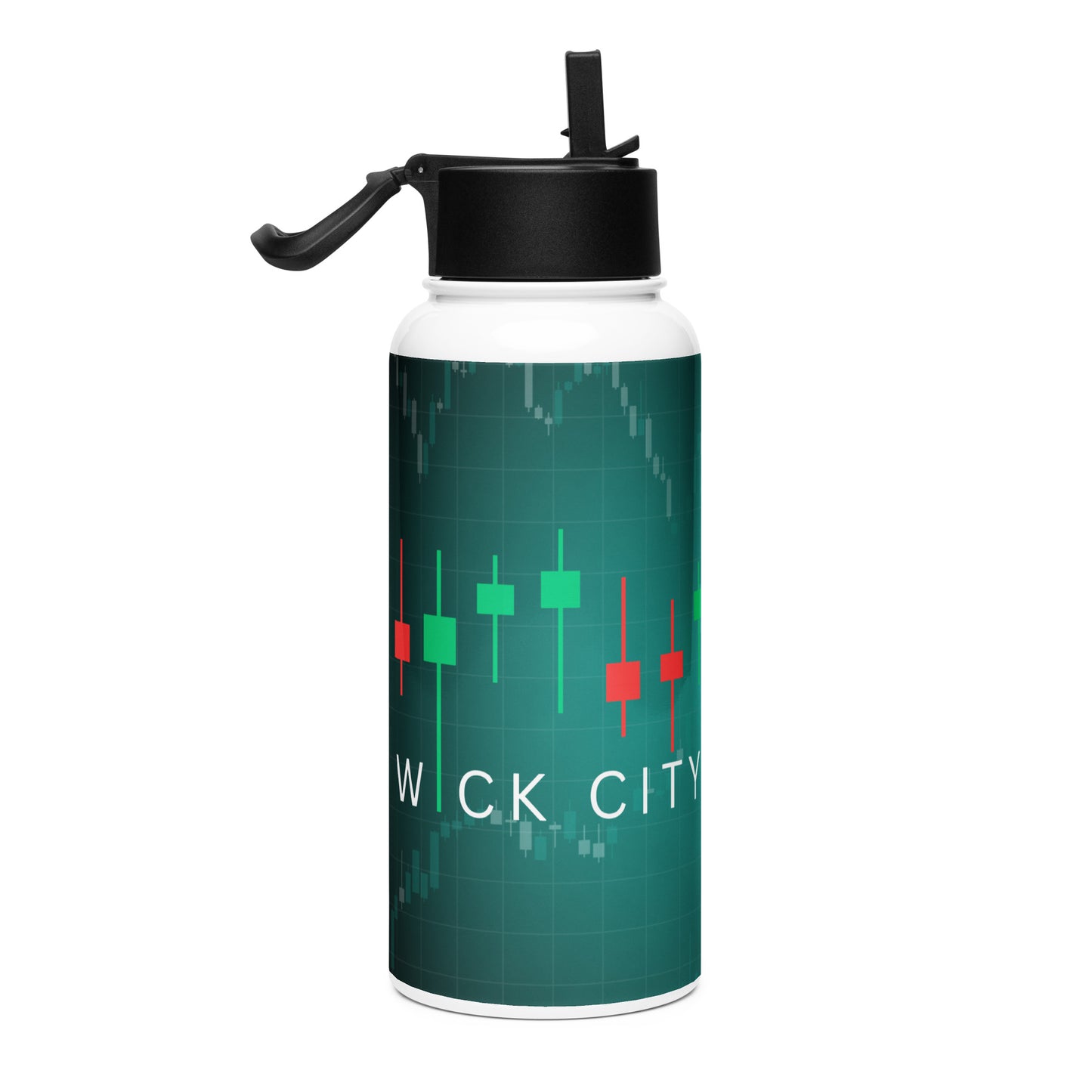 Wick City - Stainless Steel Trading Water Bottle