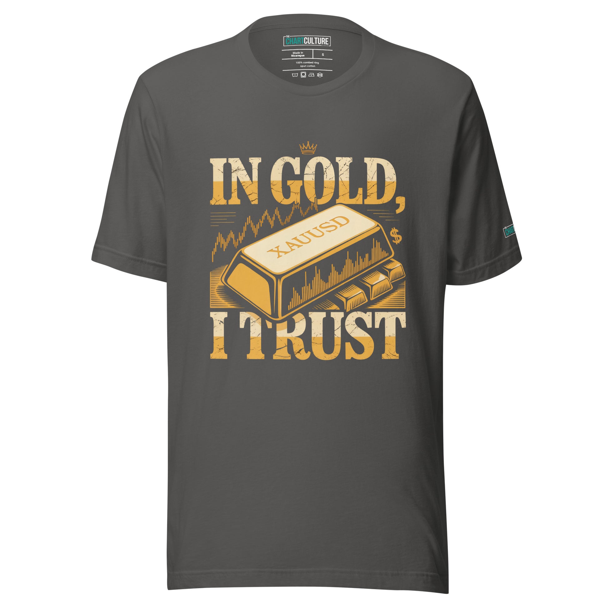 Unisex Trading T-Shirt - In Gold I Trust