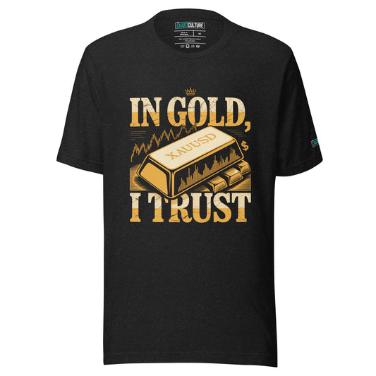 Unisex Trading T-Shirt - In Gold I Trust