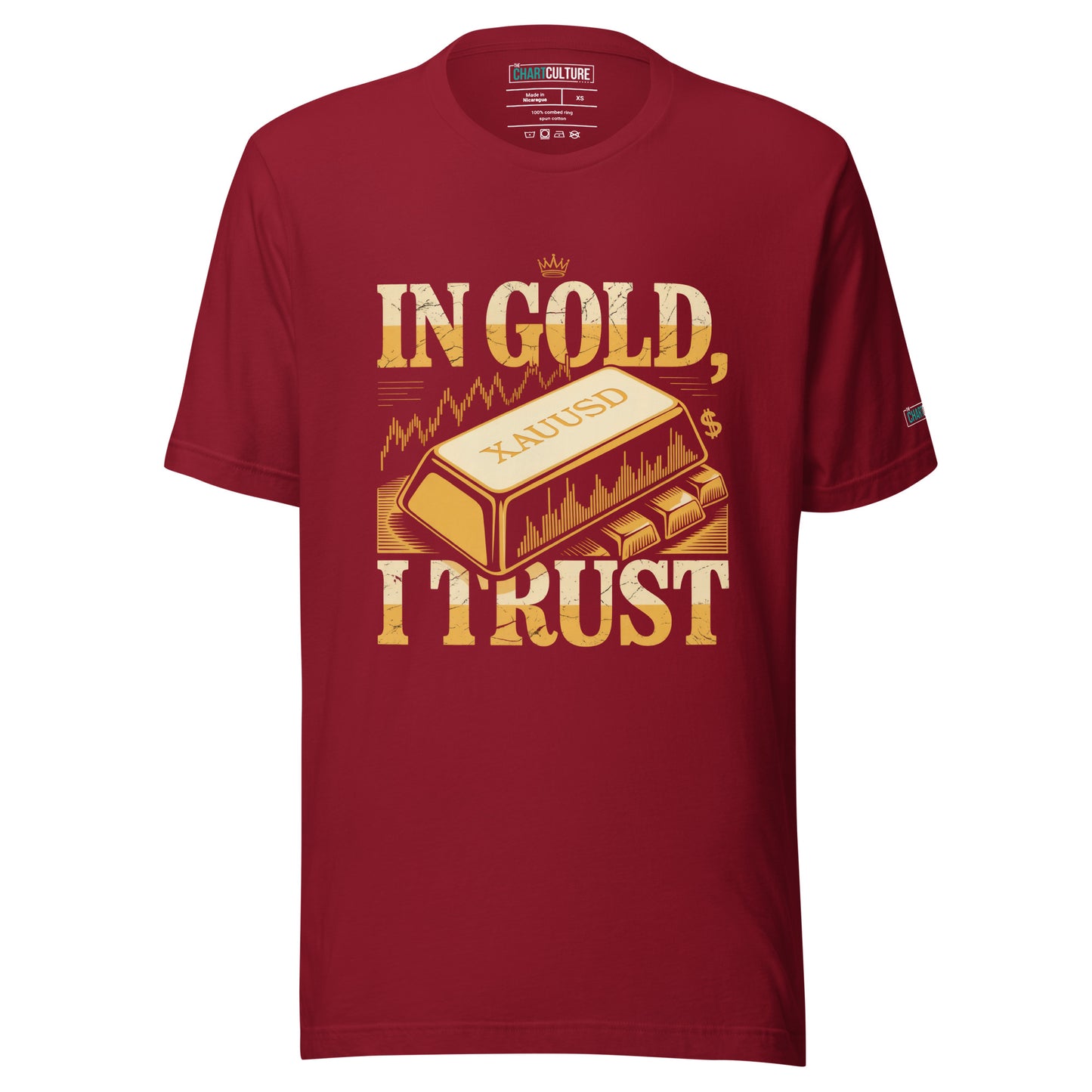 Unisex Trading T-Shirt - In Gold I Trust