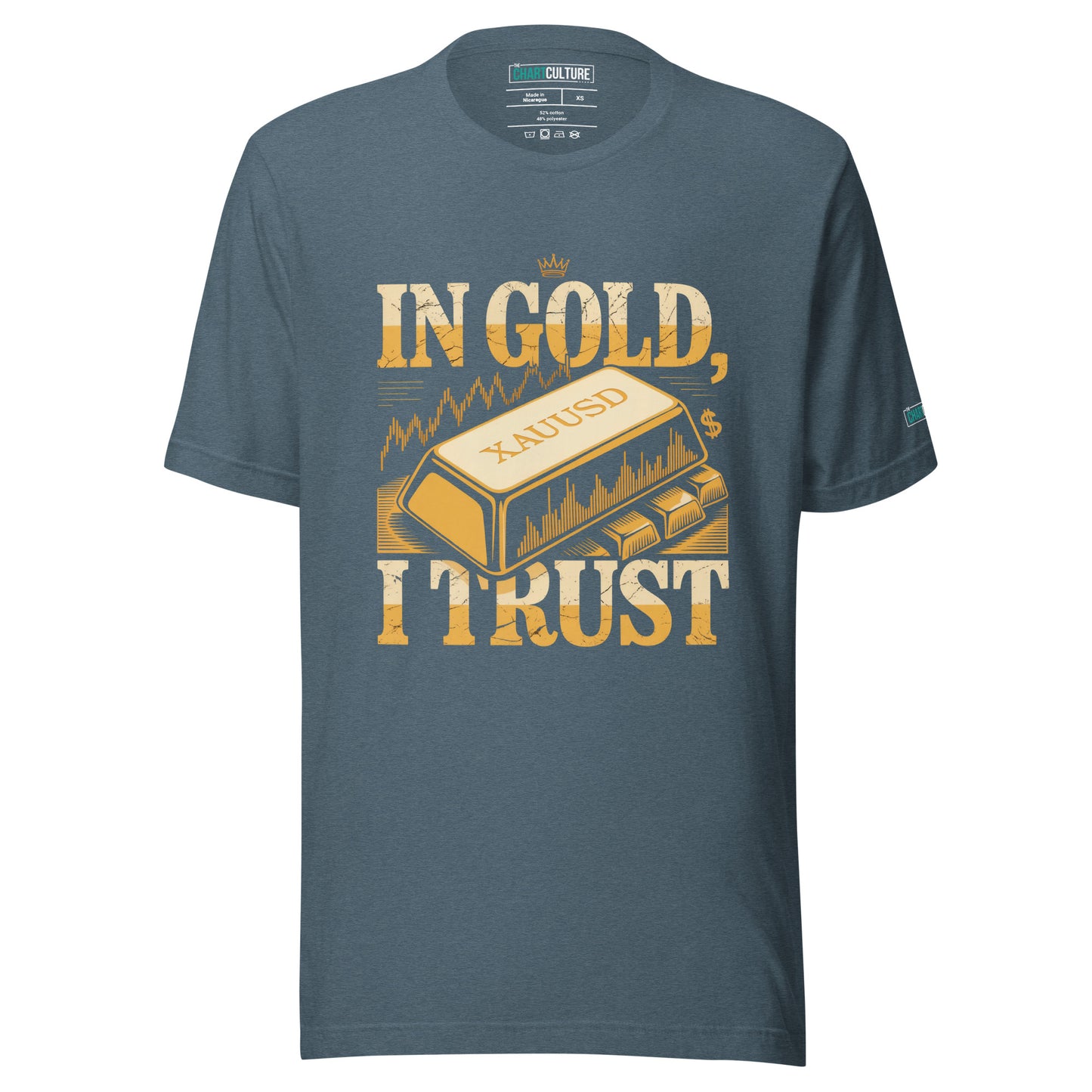 Unisex Trading T-Shirt - In Gold I Trust