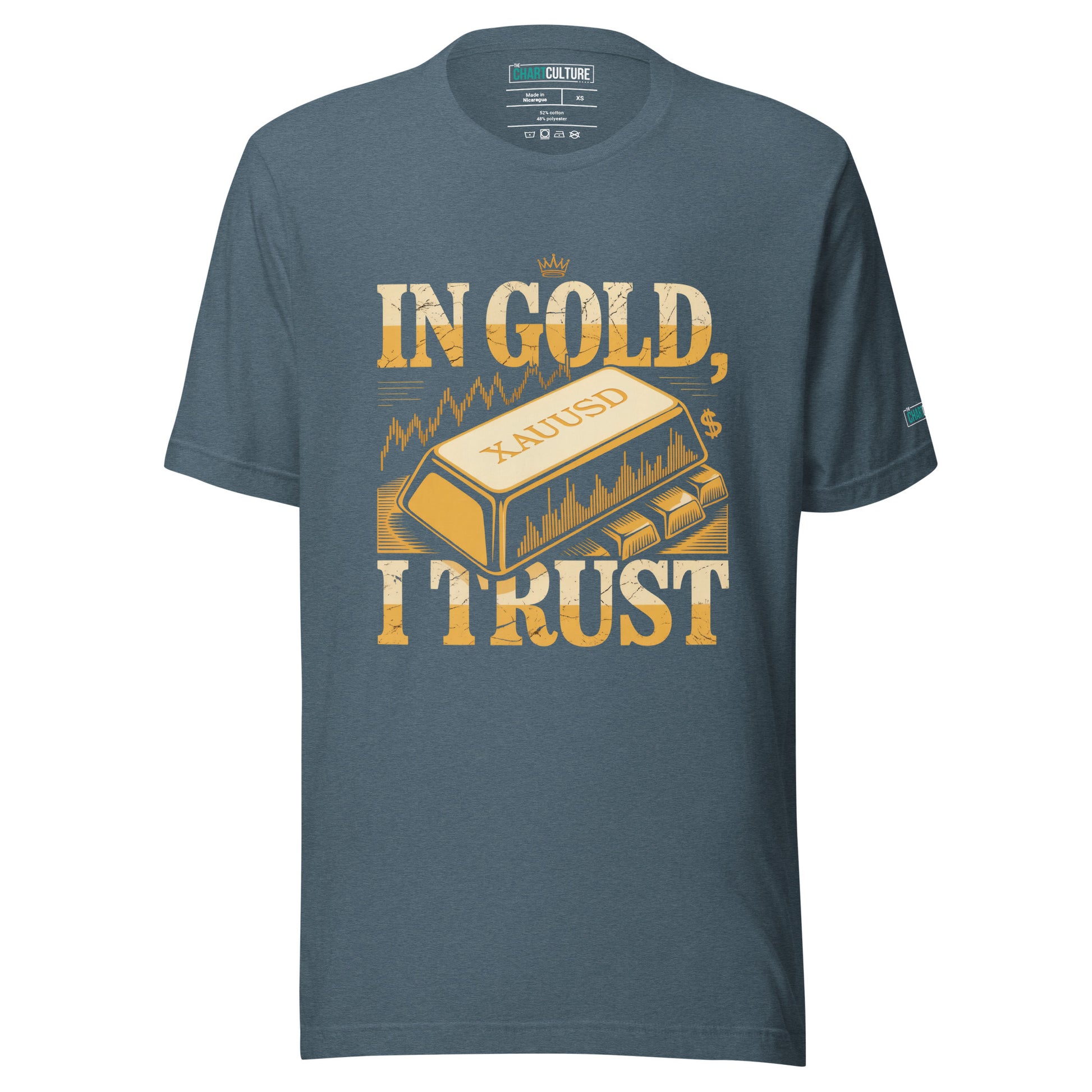 Unisex Trading T-Shirt - In Gold I Trust