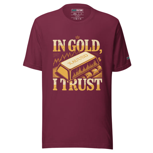Unisex Trading T-Shirt - In Gold I Trust