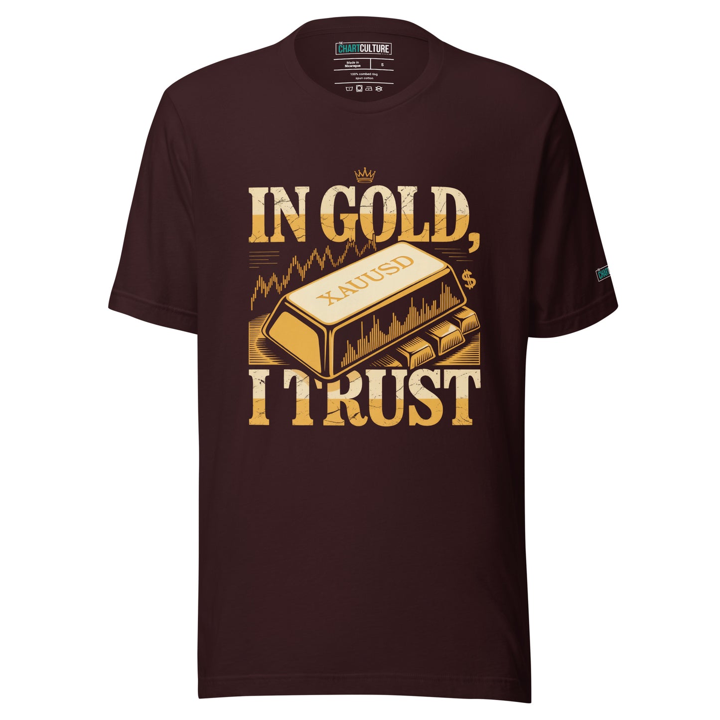 Unisex Trading T-Shirt - In Gold I Trust