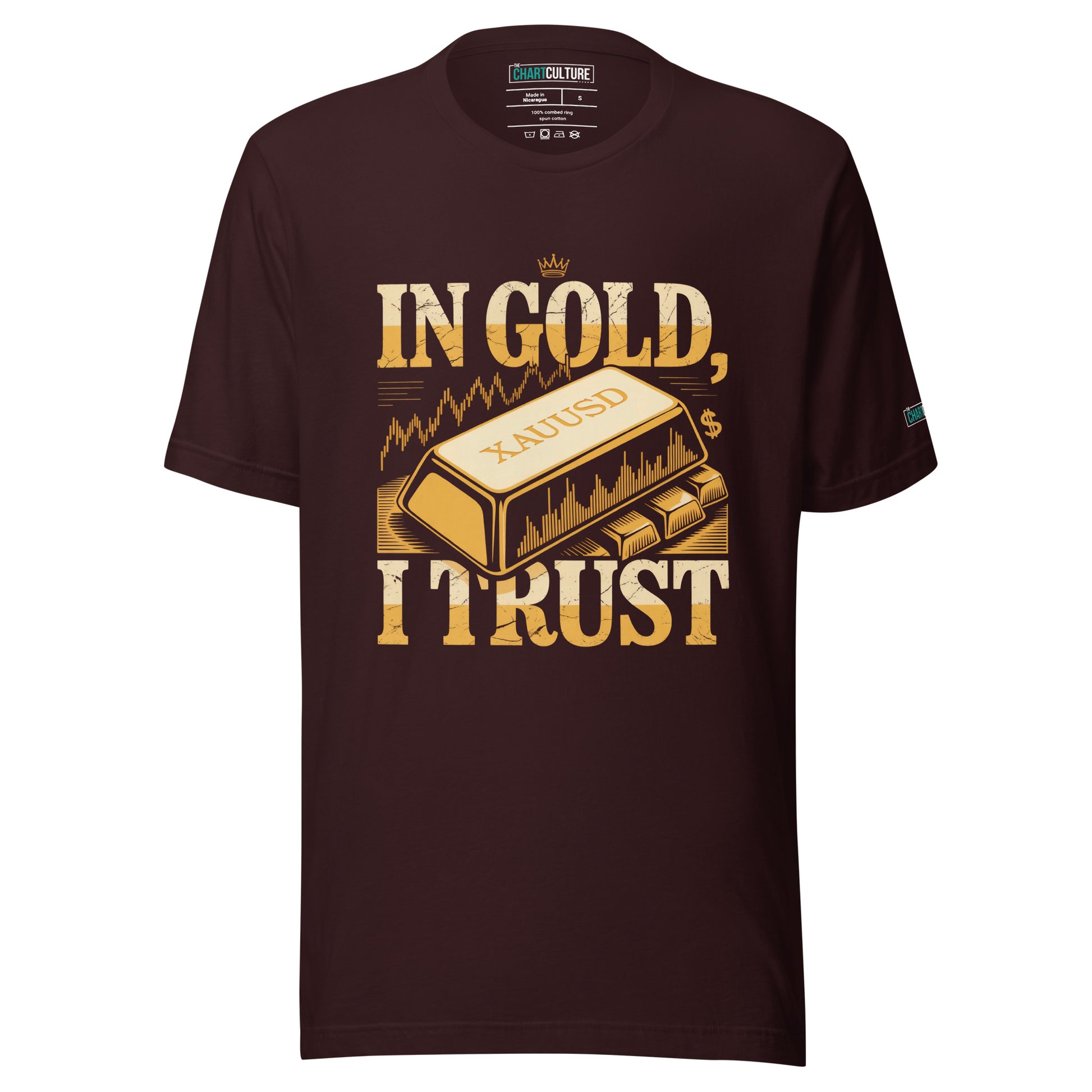 Unisex Trading T-Shirt - In Gold I Trust