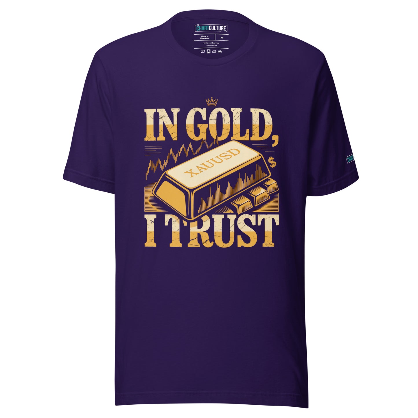 Unisex Trading T-Shirt - In Gold I Trust